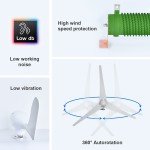 400W Wind Turbine Generator Kit with Hybrid Controller