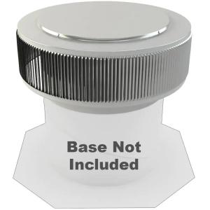 12" Aluminum Wind Turbine with No Moving Parts