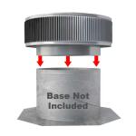 12" Aluminum Wind Turbine with No Moving Parts