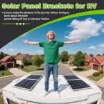 Adjustable Solar Panel Tilt Mount Brackets Kit