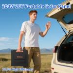 200W Portable Solar Panel for Home Power
