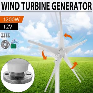 1200W Home Wind Turbine Generator Kit
