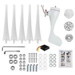 3000W 48V Wind Turbine with MPPT Controller