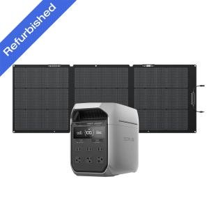 EcoFlow DELTA 3 Plus Power Station with Solar Panel