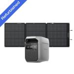 EcoFlow DELTA 3 Plus Power Station with Solar Panel