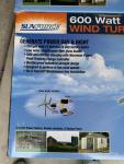 Sun Force 600 Watt Home Wind Turbines - Set of 2
