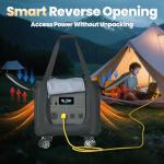 Portable Carry Bag for Power Stations with Wheels
