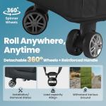 Portable Carry Bag for Power Stations with Wheels