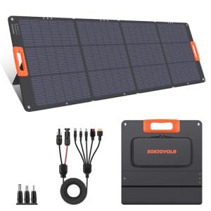 200W Portable Solar Panel for Power Stations