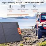 200W Portable Solar Panel for Power Stations
