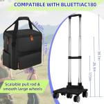 Portable Power Station Carrying Bag with Wheels