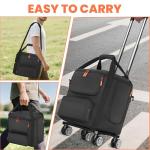 Portable Power Station Carrying Bag with Wheels