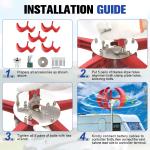 12V Rust-Proof Wind Turbine for Home Use