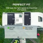 175W High-Efficiency Solar Panel for Home Use