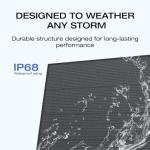 175W High-Efficiency Solar Panel for Home Use