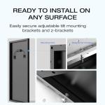 175W High-Efficiency Solar Panel for Home Use