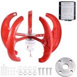 600W Vertical Axis Wind Turbine Generator for Home