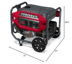Powermate 7500 Watt Portable Gas Generator