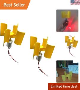 Mini Vertical Wind Turbine Kit - 2PCS DIY Set