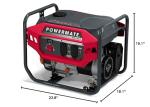 Powermate 3,800-Watt Ultra-Quiet Generator for Home