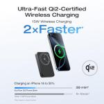 Magnetic Power Bank 10,000mAh for iPhone & USB-C