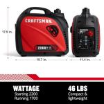 2000-Watt Quiet Generator for Home Use