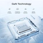 65W USB C Fast Charger with Retractable Cable