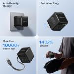 65W USB C Fast Charger with Retractable Cable