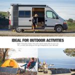 120W Portable Solar Panel Charger for Off-Grid Use