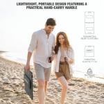 120W Portable Solar Panel Charger for Off-Grid Use