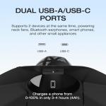 Solar Charging Power Hat with Dual USB Ports