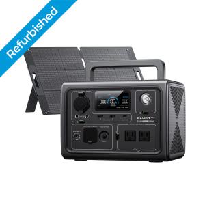 BLUETTI EB3A Solar Power Station with Solar Panels