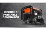 Generac GP Series 8,125 Watt Portable Generator
