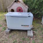 Generac Natural Gas Standby Generator with Transfer Switch