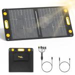100W Portable Bend-Resistant Solar Panel for Outdoors