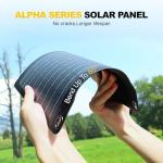 100W Portable Bend-Resistant Solar Panel for Outdoors