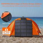 SOKIOVOLA 100W Portable Solar Panel Charger