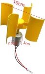 Mini Vertical Wind Turbine Generator for Education