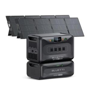 BLUETTI Apex 300 Solar Generator with Panels