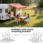 Adjustable Solar Panel Mount Brackets for 45" Panels