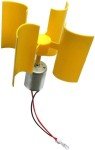 Mini Vertical Wind Turbine Generator for Education
