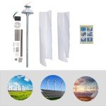 400W 12V Vertical Wind Power Turbine Generator
