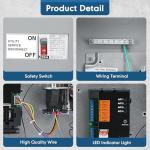 200 Amp Automatic Transfer Switch for Home Generators