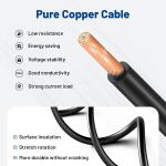 BLUETTI EB3A EB70 6.6ft Car Charger Cable