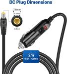 BLUETTI EB3A EB70 6.6ft Car Charger Cable