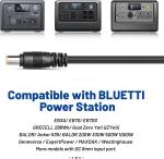 BLUETTI EB3A EB70 6.6ft Car Charger Cable