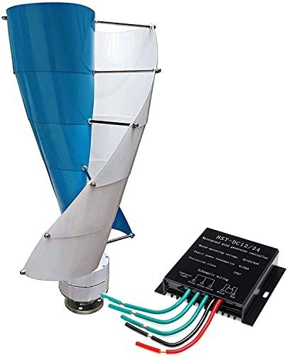 Vertical Spiral Wind Turbine Generator - 8000W
