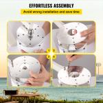 400W 5-Blade Wind Turbine Generator Kit