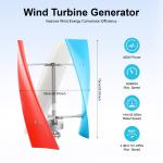 400W Vertical Axis Wind Turbine for Home
