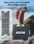 Greenmagic 400W Portable Foldable Solar Panel